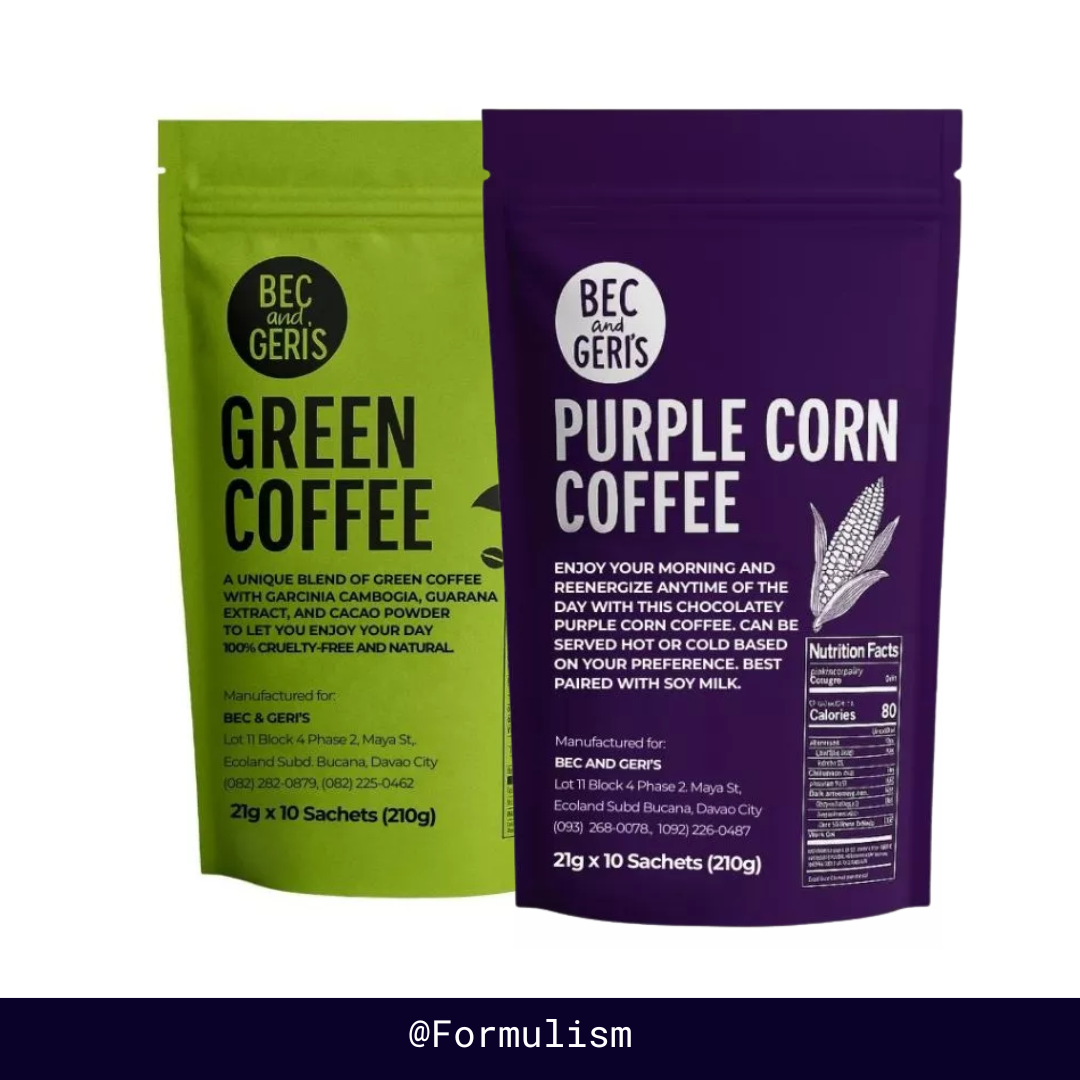 Coffee Set: Purple Corn + Green Coffee