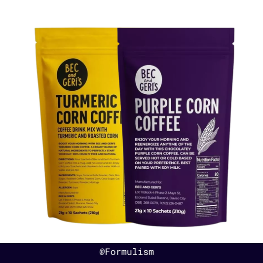 Coffee Set: Purple Corn + Turmeric Corn