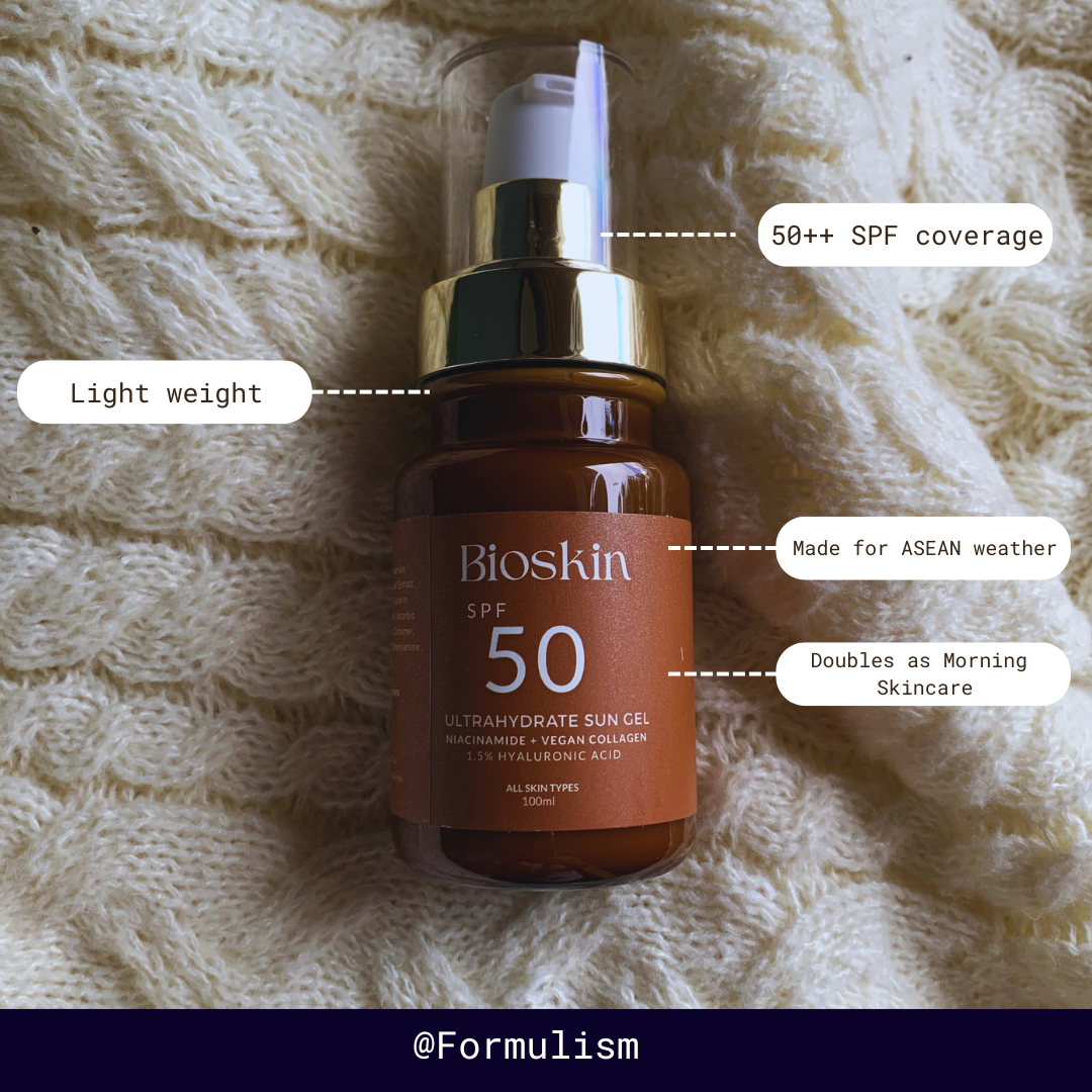 Bioskin Ultrahydrate Sun Gel 100ml SPF50 PA+++