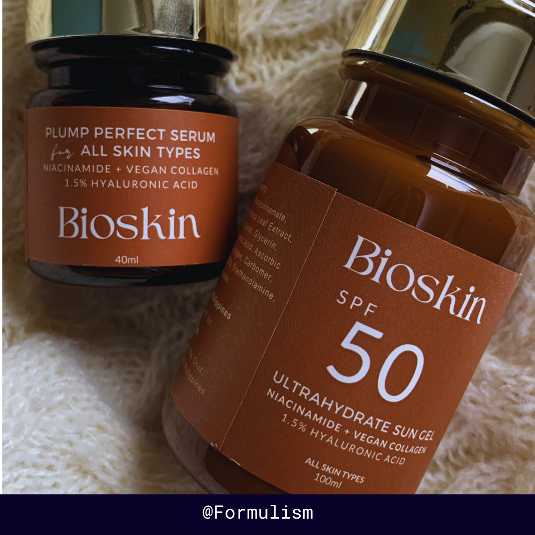 Bioskin Set 1 : Plump Perfect Serum + Ultrahydrate Sun Gel 100ml SPF50 PA+++